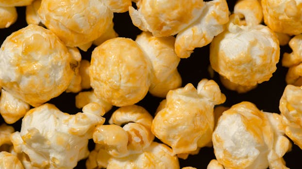 delicious air-popped popcorn