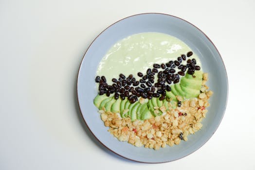 colorful fruit smoothie bowl