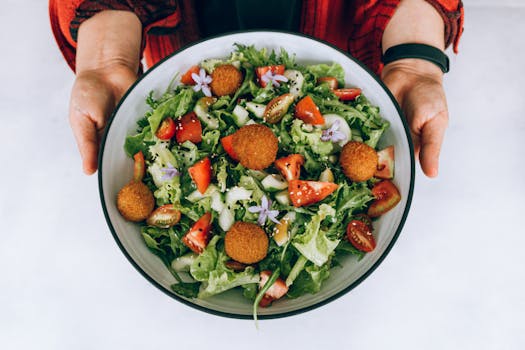 colorful chickpea salad in a bowl