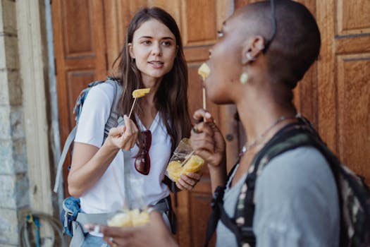 travel snacks during adventures