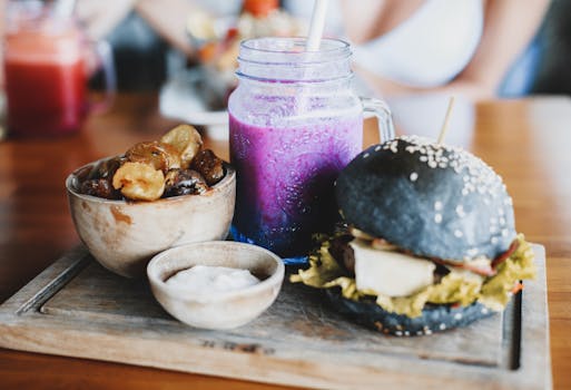 Delicious smoothie bowl ready to eat