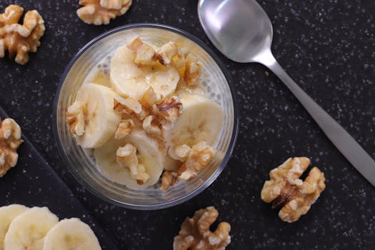 yogurt parfait ingredients prep