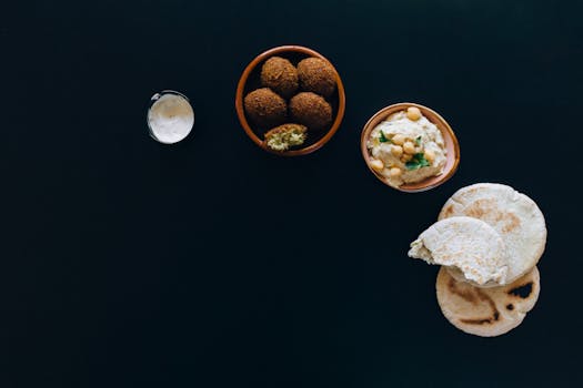 Tzatziki dip with pita