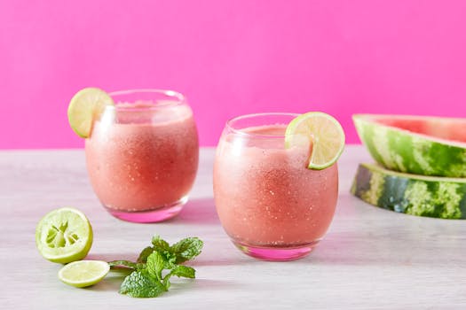 refreshing smoothie