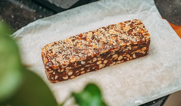 homemade granola bars