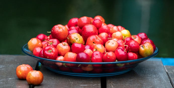 refreshing fruit bowl